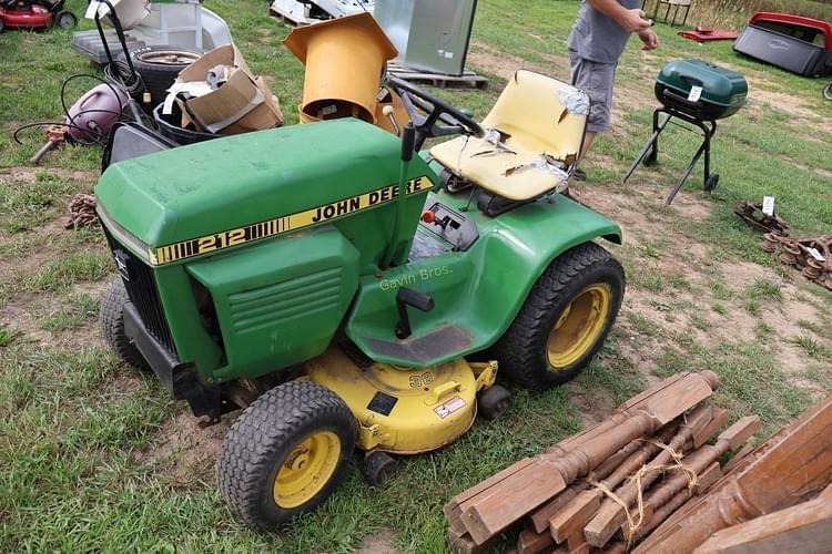 John deere 212 best sale lawn tractor for sale