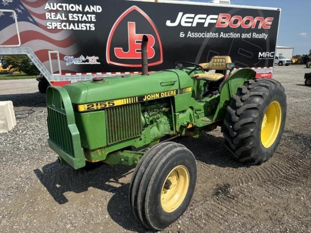 SOLD - John Deere 2155 Lot No. 1165 Tractors with 55 HP | Tractor Zoom