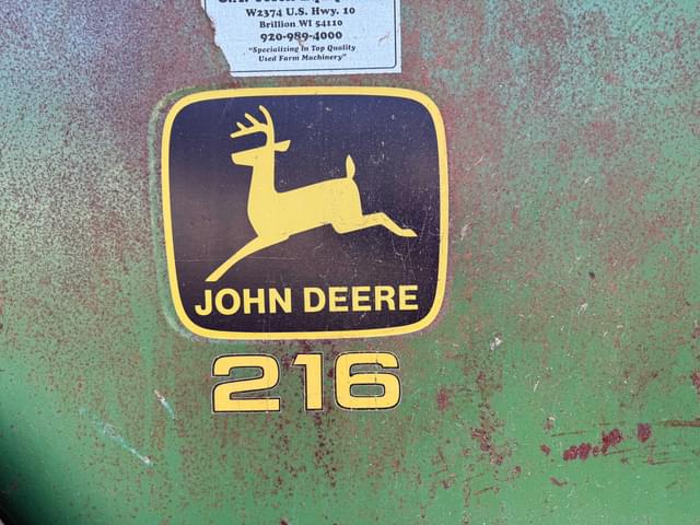 Image of John Deere 216 equipment image 4