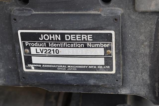 Image of John Deere 2210 equipment image 4
