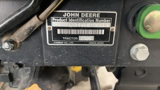 Image of John Deere 2320 equipment image 1