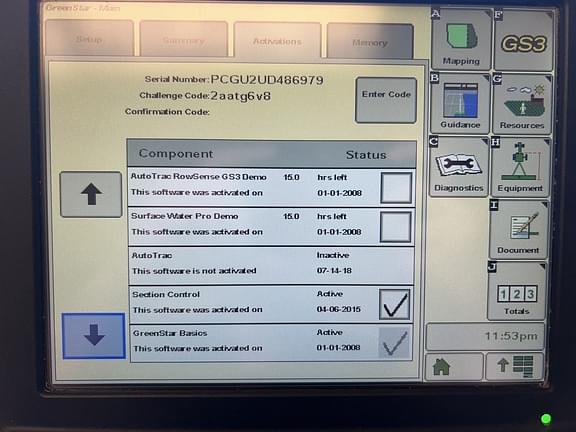 Image of John Deere GreenStar 2630 Image 1