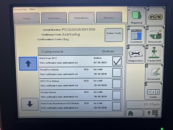 Image of John Deere GreenStar 2630 Image 1
