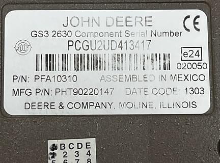 Image of John Deere GreenStar 2630 Image 1