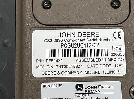 Image of John Deere GreenStar 2630 Image 1