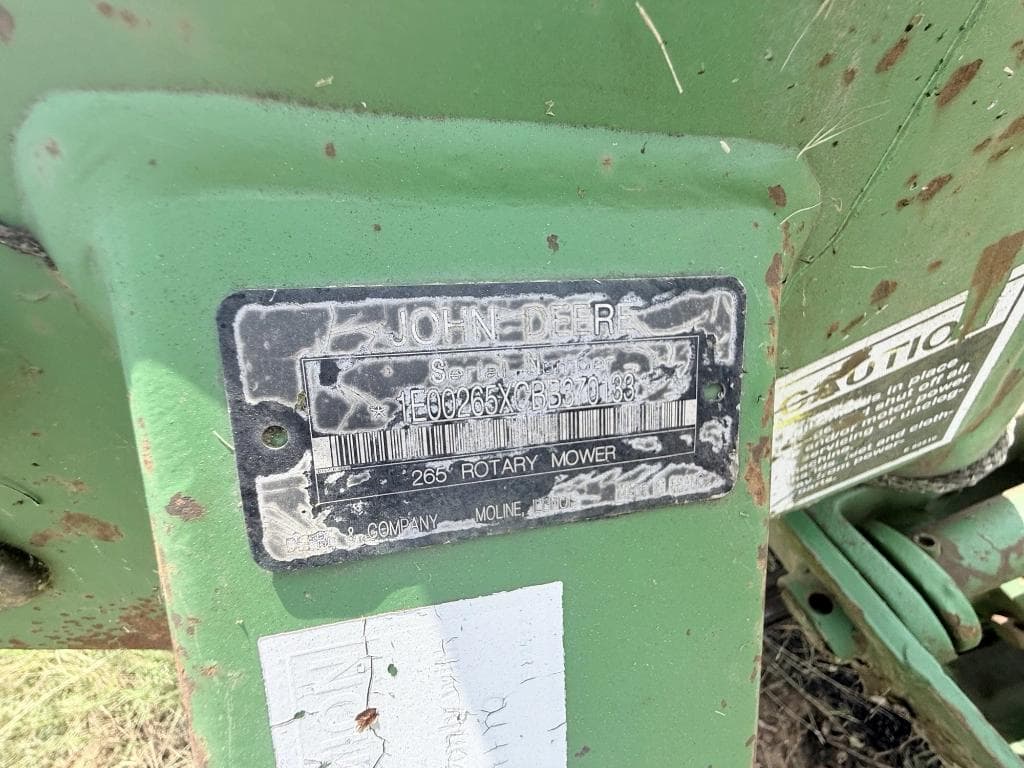 Image of John Deere 265 Image 1
