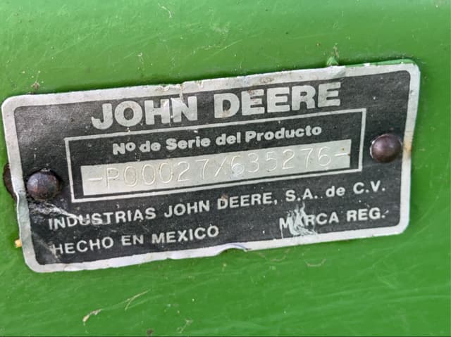 Image of John Deere 27 equipment image 4