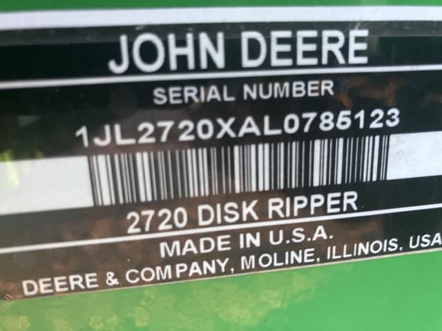 Image of John Deere 2720 equipment image 4