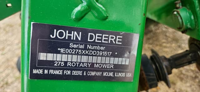 Image of John Deere 275 equipment image 3