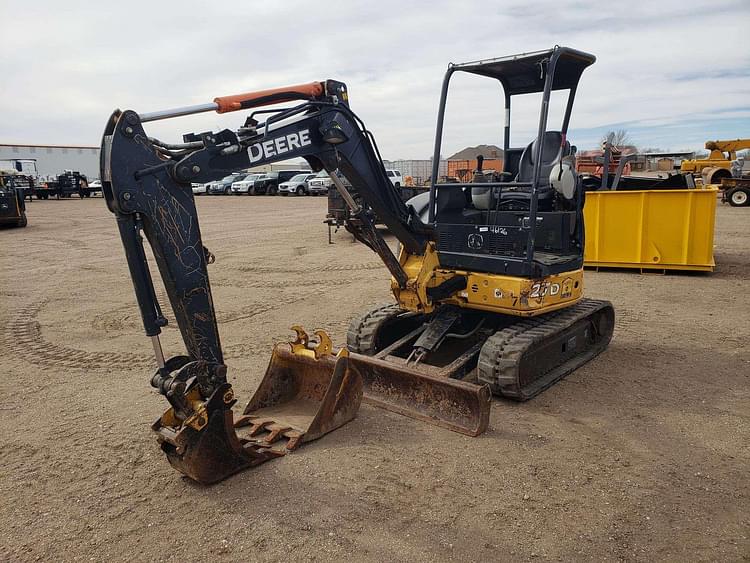 John Deere 27D Construction Compact Excavators for Sale | Tractor Zoom