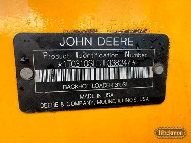 Image of John Deere 310SL equipment image 3