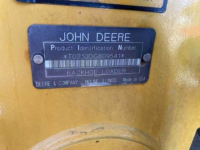 Image of John Deere 310D equipment image 2