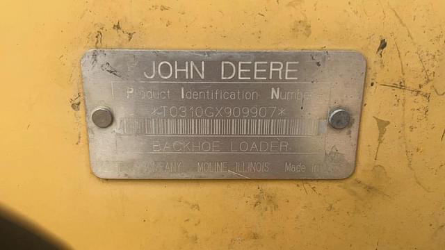 Image of John Deere 310G equipment image 4