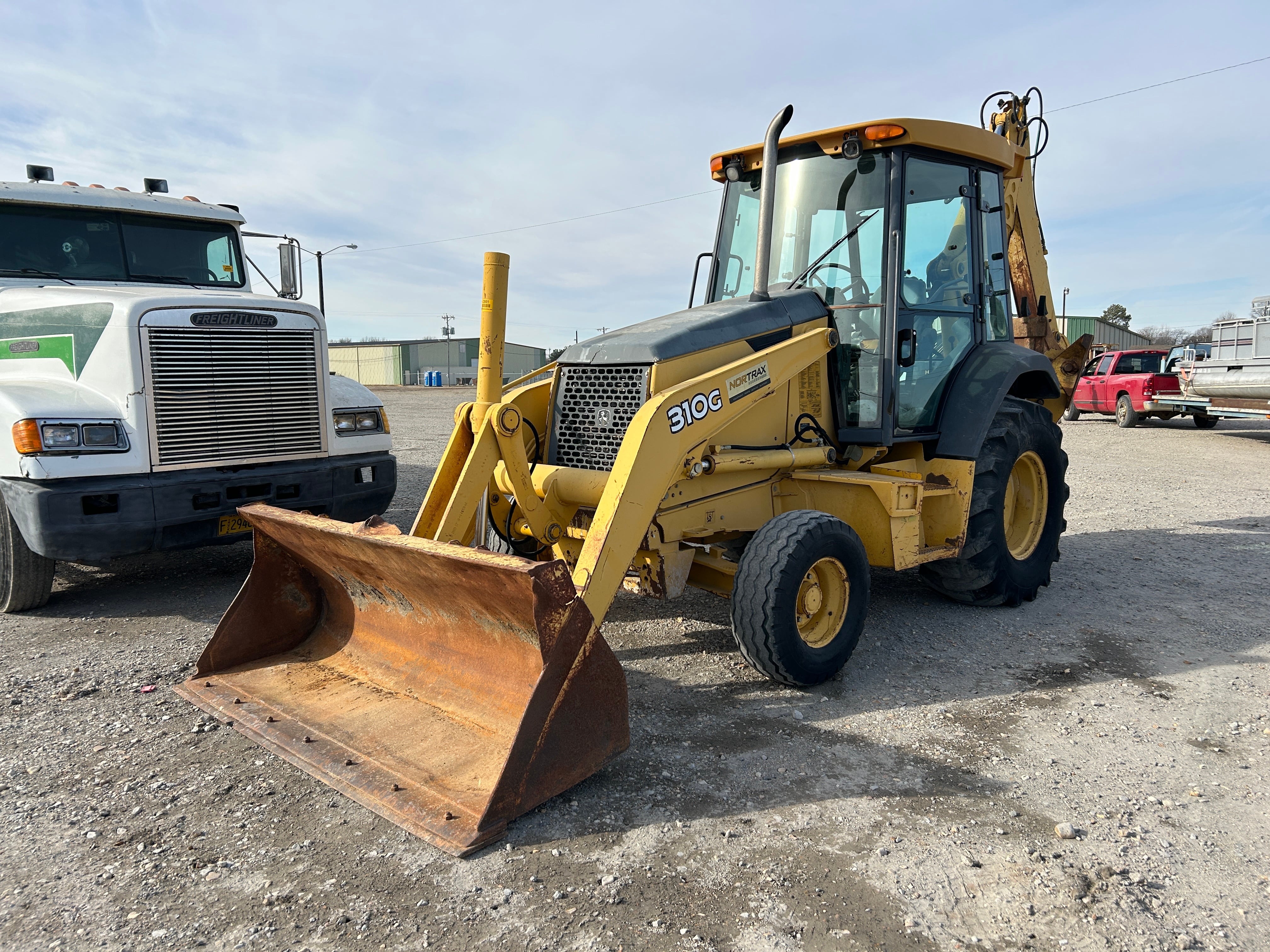 SOLD - John Deere 310G Lot No. 119 Construction with 6,057 Hrs ...