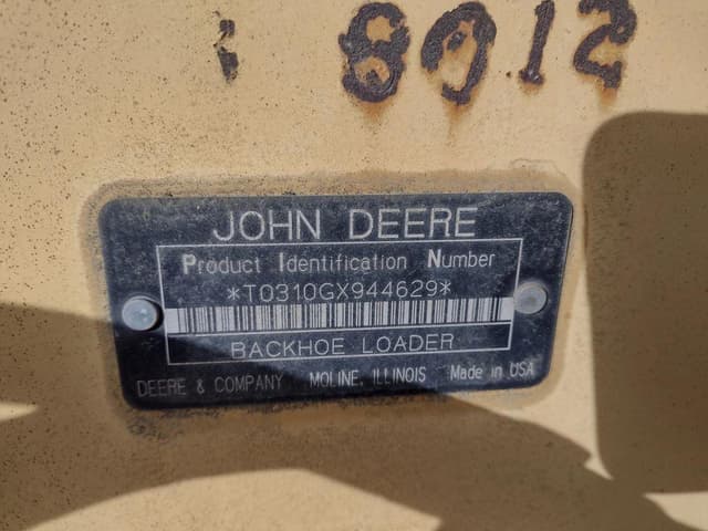 Image of John Deere 310G equipment image 4