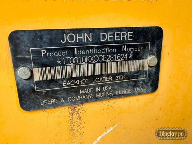 Image of John Deere 310K equipment image 4