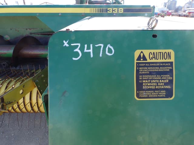 Image of John Deere 338 equipment image 1