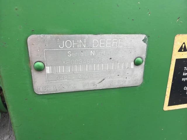 Image of John Deere 348 equipment image 3