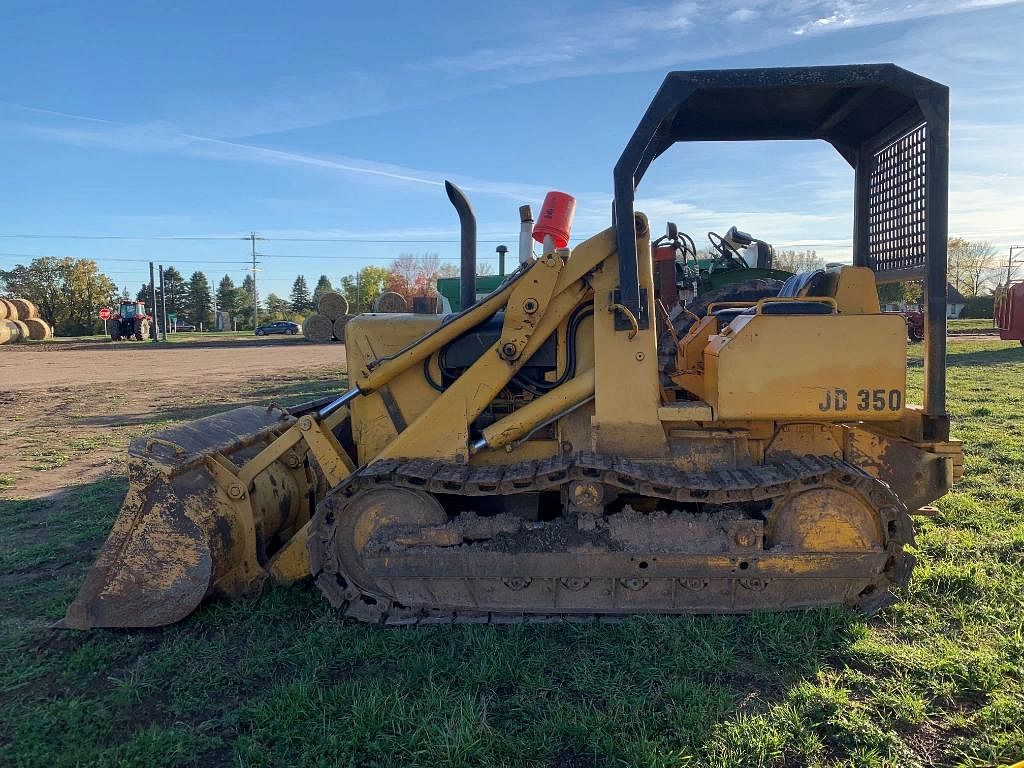 SOLD - John Deere 350B Construction Track Loaders | Tractor Zoom