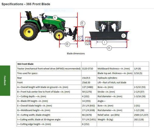 Image of John Deere 366 equipment image 3