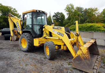 Main image John Deere 410E Turbo