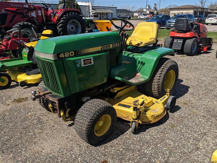 John deere discount 420 lawn tractor