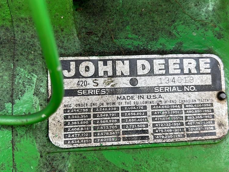 Main image John Deere 420 14