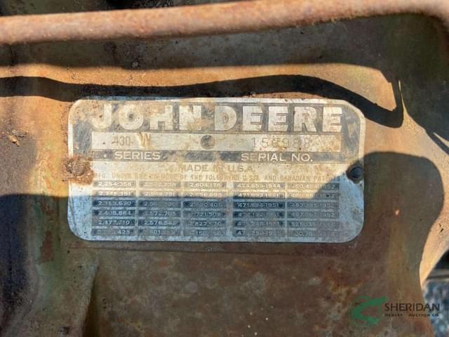 Image of John Deere 430 equipment image 4