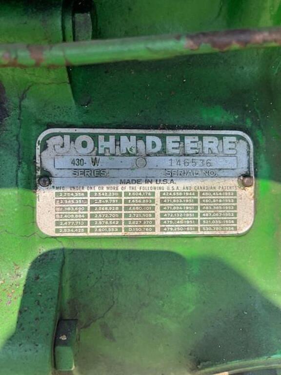 Image of John Deere 430 equipment image 4