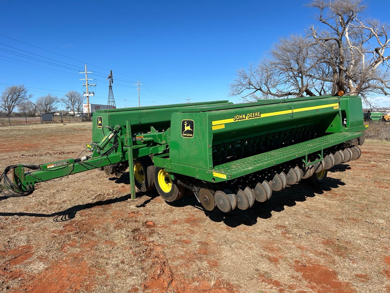 SOLD - John Deere 455 Lot No. 375 Planting with 35 ft | Tractor Zoom