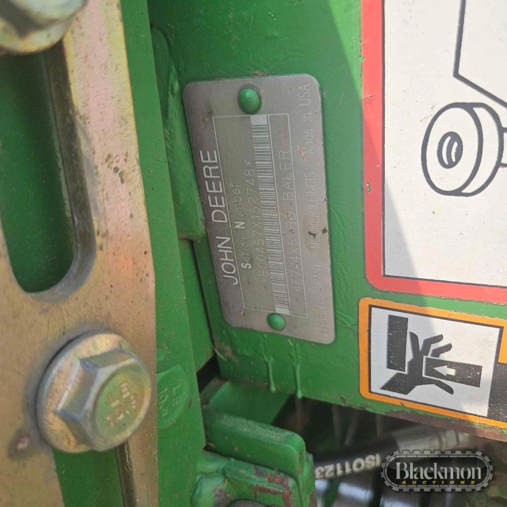 Image of John Deere 457 Image 1