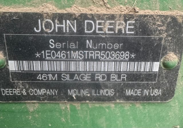 Image of John Deere 461M equipment image 3