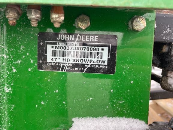 Image of John Deere 47" HD Snow Blower equipment image 4