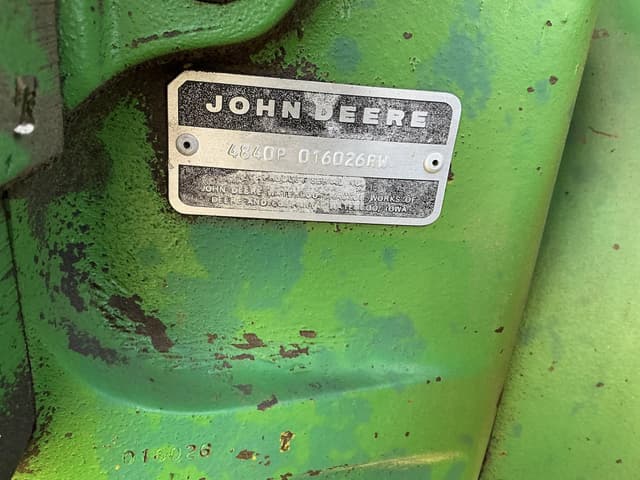 Image of John Deere 4840 equipment image 4