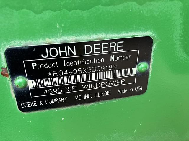 Image of John Deere 4995 equipment image 4