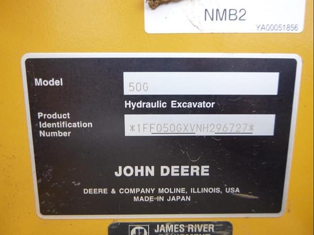 Image of John Deere 50G equipment image 4