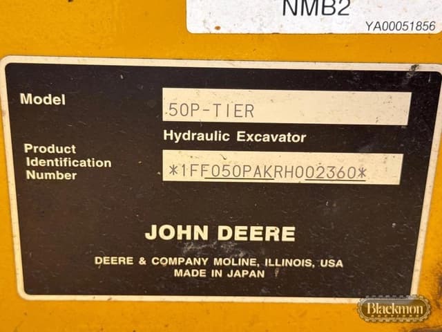 Image of John Deere 50P equipment image 4