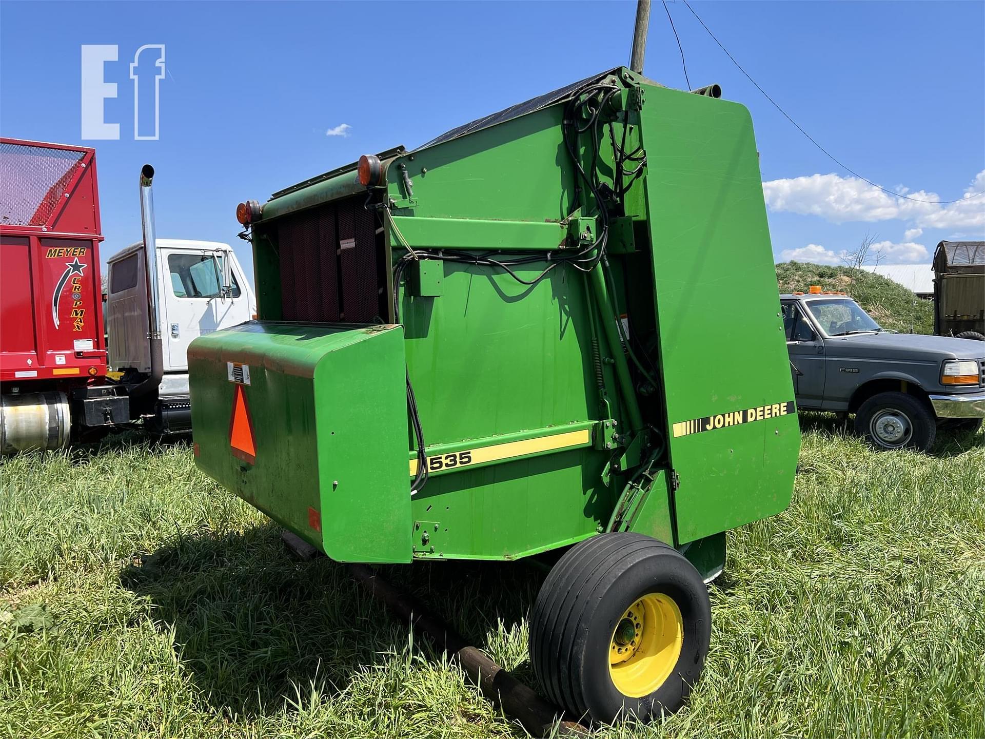 John Deere 535 Hay and Forage Balers - Round for Sale | Tractor Zoom