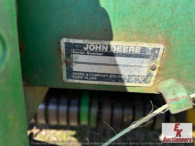 Image of John Deere 535 equipment image 1