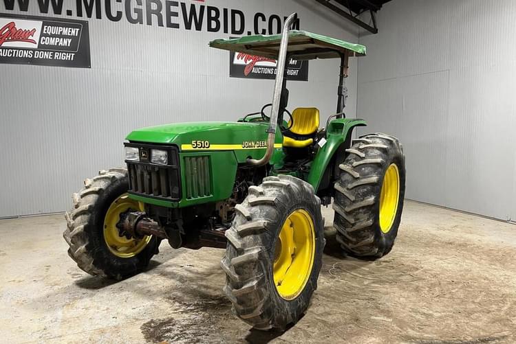 John Deere 5510 Tractors 40 to 99 HP for Sale Tractor Zoom