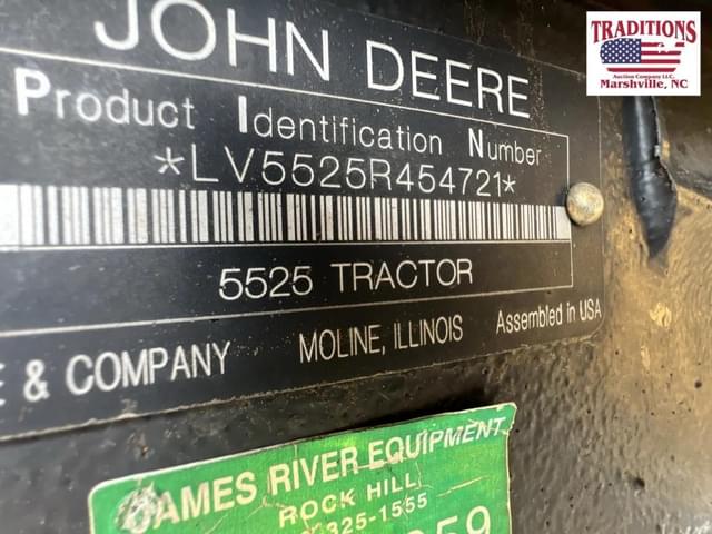 Image of John Deere 5525 equipment image 2