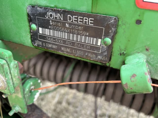 Image of John Deere 566 equipment image 1
