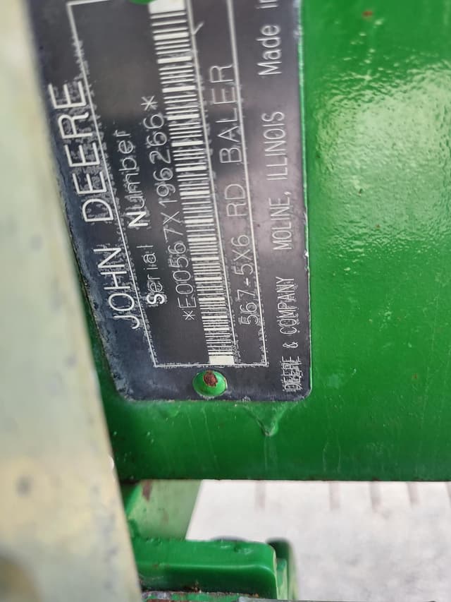 Image of John Deere 567 Silage equipment image 4