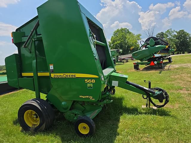 Image of John Deere 568 Mega Wide Plus equipment image 1
