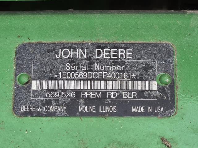 Image of John Deere 569 Premium equipment image 4