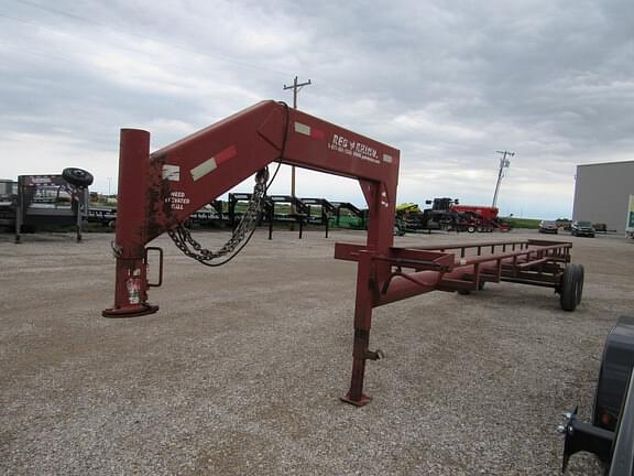 SOLD - Red Rhino Hay Trailer Ag Trailers Material Handling | Tractor Zoom