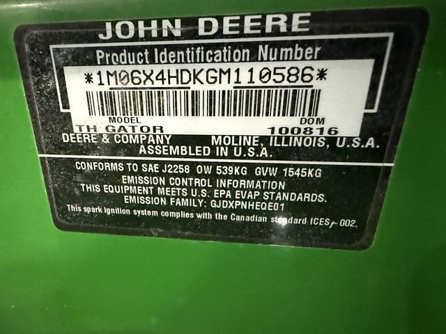 Image of John Deere Gator TH equipment image 1