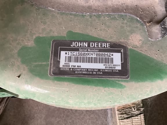 Image of John Deere 60SD Image 1