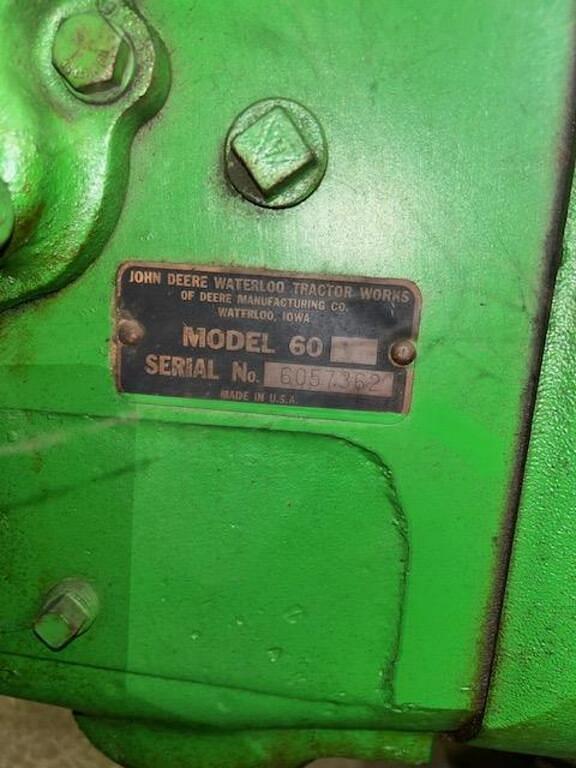 Image of John Deere 60 equipment image 4