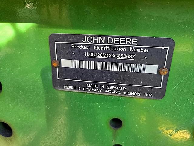 Image of John Deere 6120M equipment image 3